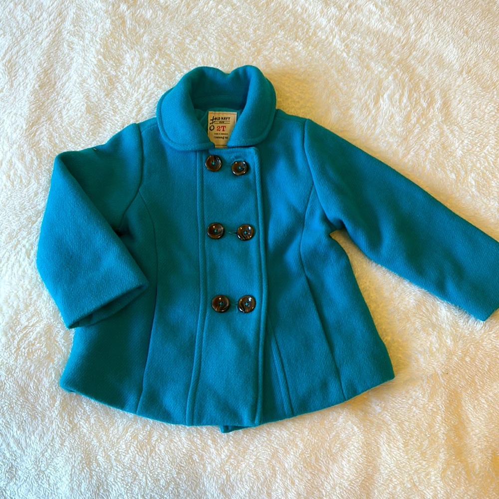 Old Navy Peacoat, Size 2T